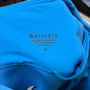 Athleta Warrior Longline Sports Bra D- DD